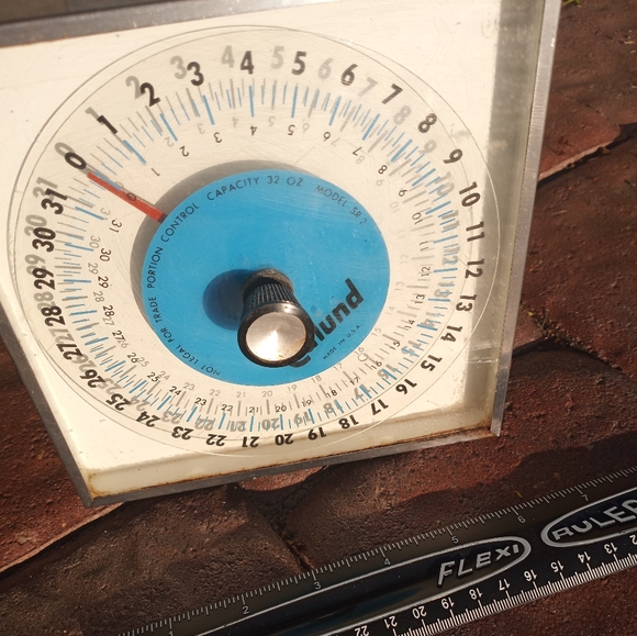 VINTAGE Kitchen Scale Lot Of 2 - Edlund & American Family 1950s Era Scales - Picture 7 of 7